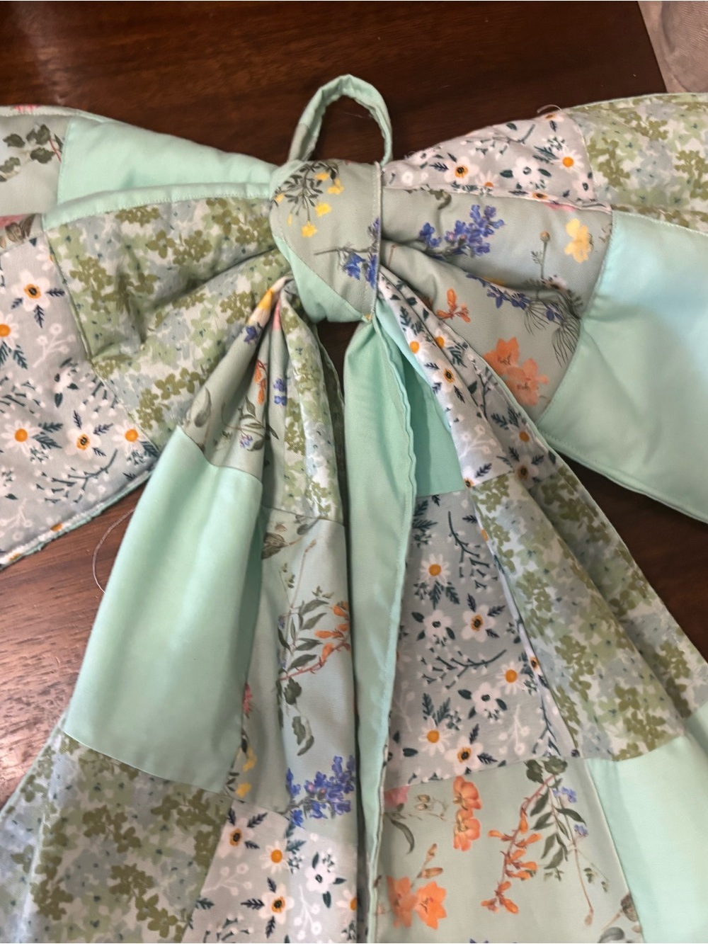 HANDCRAFTED Quilted Bow